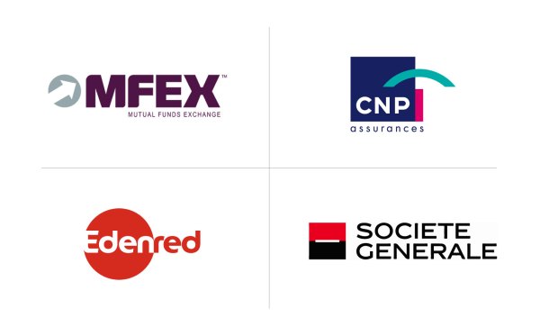 Nos clients du secteur Banque Finance : MFEX, CNP Assurances, Edenred, Société Générale